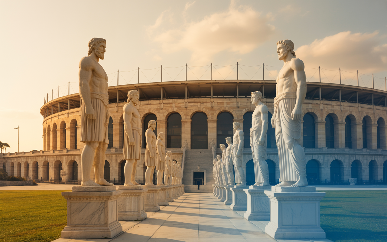 Greek Mythology meets Sports